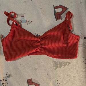 Forever 21 Bra. There is no tag but, could probably fit an A cup or B cup.